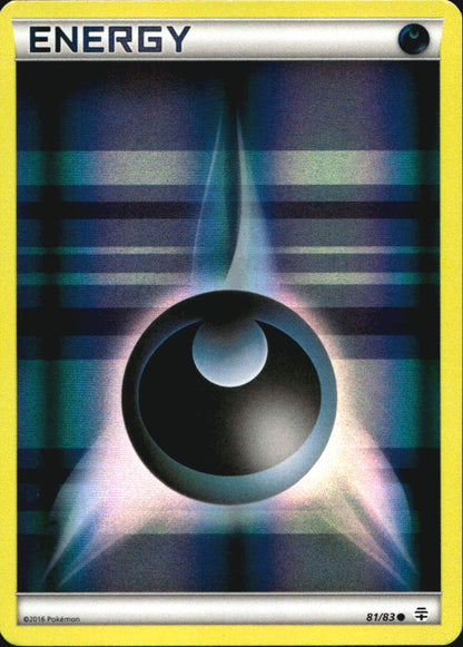 Darkness Energy 81/83 Common Generations Pokemon Reverse Holo Near Mint