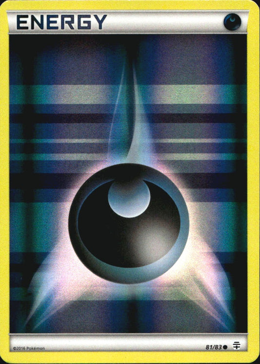 Darkness Energy 81/83 Common Generations Pokemon Reverse Holo Near Mint