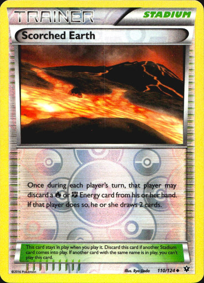 Scorched Earth 110/124 Uncommon Fates Collide Pokemon Reverse Holo Near Mint