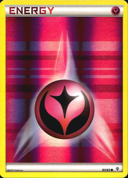 Fairy Energy 83/83 Common Generations Pokemon Reverse Holo Near Mint