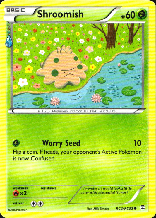 Shroomish RC2/RC32 Common Generations Pokemon Near Mint
