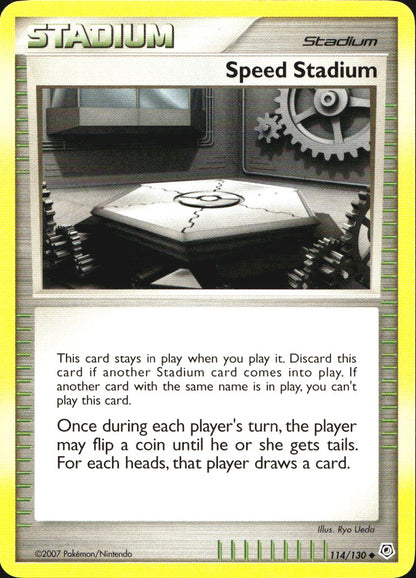 Speed Stadium 114/130 Uncommon Diamond & Pearl Pokemon Near Mint