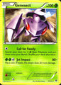 Genesect 10/101 Rare Plasma Blast Pokemon Near Mint