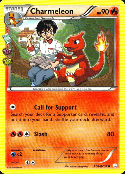 Charmeleon RC4/RC32 Common Generations Pokemon Near Mint