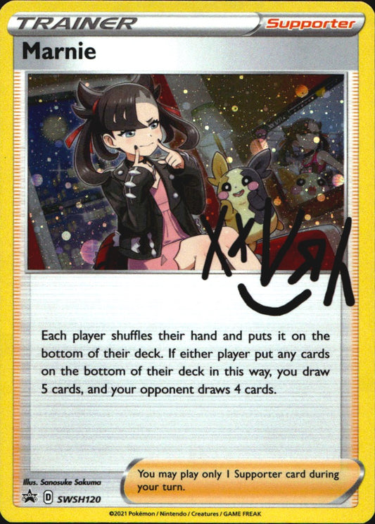 Marnie SWSH120 Promo SWSH Black Star Pokemon Near Mint