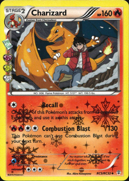 Charizard RC5/RC32 Uncommon Generations Pokemon Near Mint