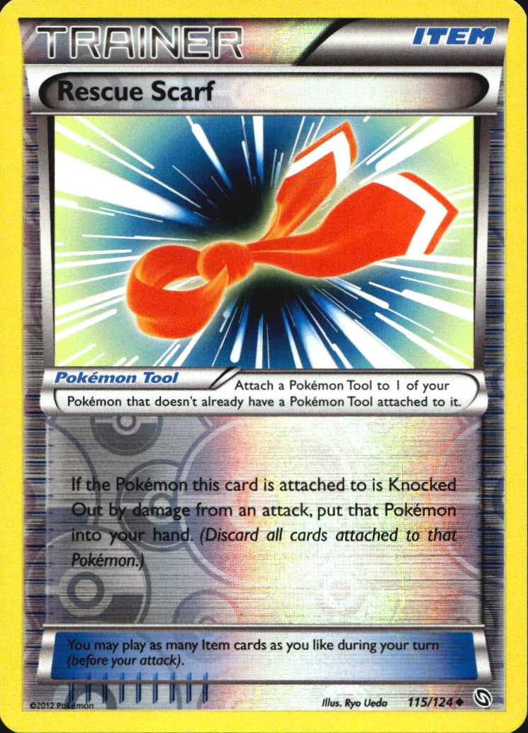 Rescue Scarf 115/124 Uncommon Dragons Exalted Pokemon Reverse Holo Near Mint