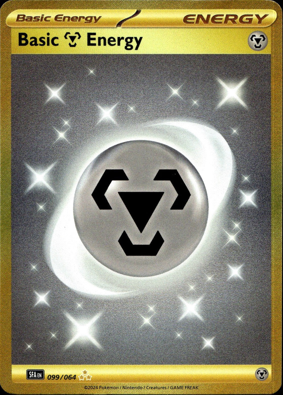 Basic Metal Energy 99/64 Hyper Rare Shrouded Fable Pokemon Near Mint