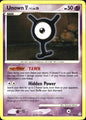 Unown [Y] 81/146 Uncommon Legends Awakened Pokemon Near Mint