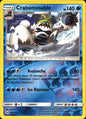 Crabominable 43/149 Rare Sun & Moon Pokemon Reverse Holo Near Mint