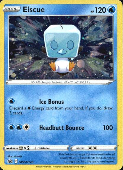 Eiscue SWSH128 Promo SWSH Black Star Pokemon Near Mint