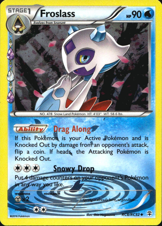 Froslass RC8/RC32 Uncommon Generations Pokemon Near Mint