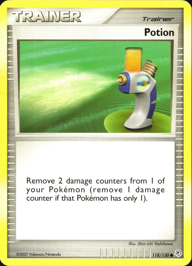 Potion 118/130 Common Diamond & Pearl Pokemon Near Mint