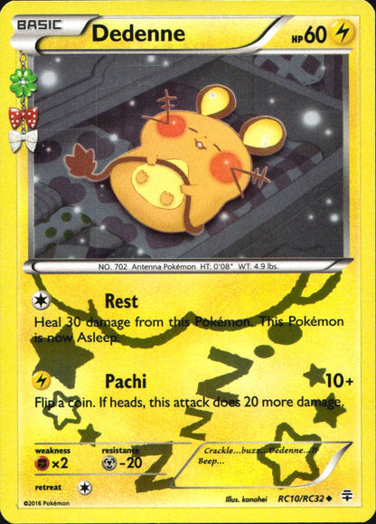Dedenne RC10/RC32 Uncommon Generations Pokemon Near Mint