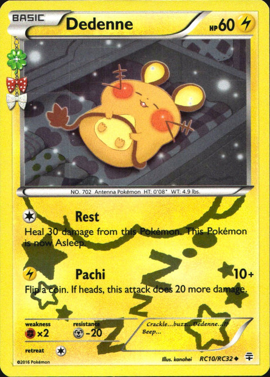 Dedenne RC10/RC32 Uncommon Generations Pokemon Near Mint