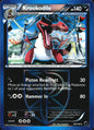 Krookodile 70/116 Rare Plasma Freeze Pokemon Reverse Holo Near Mint