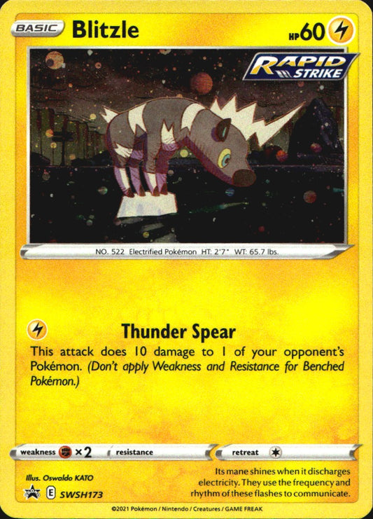 Blitzle SWSH173 Promo SWSH Black Star Pokemon Near Mint