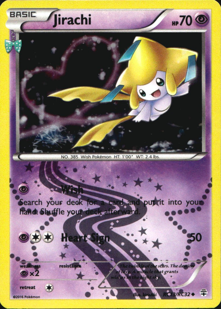 Jirachi RC13/RC32 Uncommon Generations Pokemon Near Mint