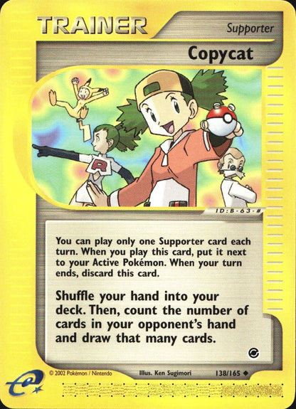 Copycat 138/165 Uncommon Expedition Base Set Pokemon Near Mint