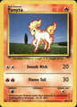 Ponyta 60/102 Common Base Set Pokemon Near Mint