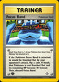 Focus Band 86/111 Rare Neo Genesis Pokemon 1st Edition Near Mint