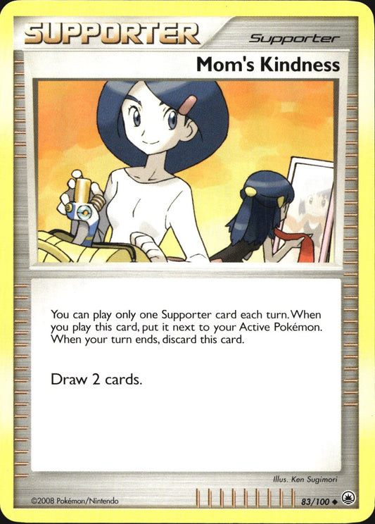 Mom's Kindness 83/100 Uncommon Majestic Dawn Pokemon Near Mint