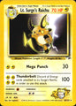 Lt. Surge's Raichu 28/132 Rare Gym Heroes Pokemon Near Mint