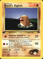 Brock's Diglett 67/132 Common Gym Challenge Pokemon 1st Edition Near Mint