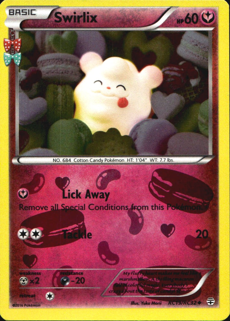 Swirlix RC19/RC32 Uncommon Generations Pokemon Near Mint
