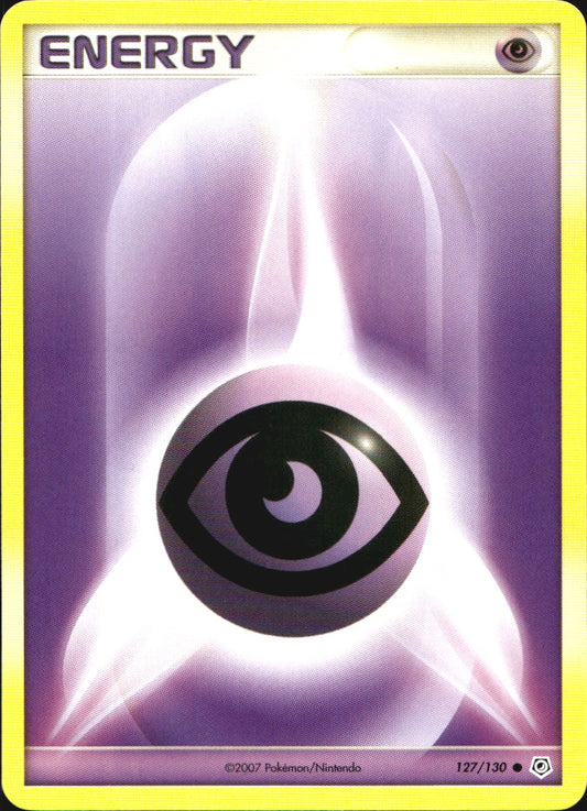 Psychic Energy 127/130 Common Diamond & Pearl Pokemon Near Mint