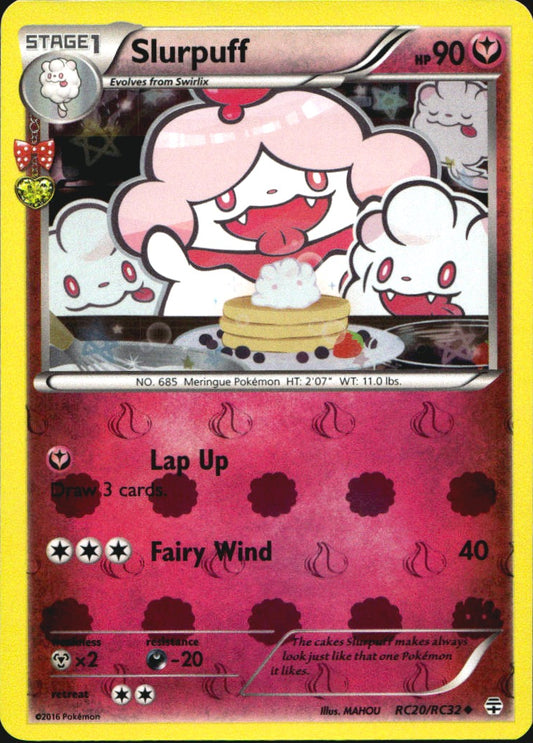 Slurpuff RC20/RC32 Uncommon Generations Pokemon Near Mint