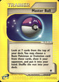 Master Ball 143/165 Uncommon Expedition Base Set Pokemon Near Mint