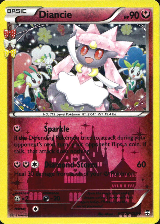 Diancie RC22/RC32 Uncommon Generations Pokemon Near Mint