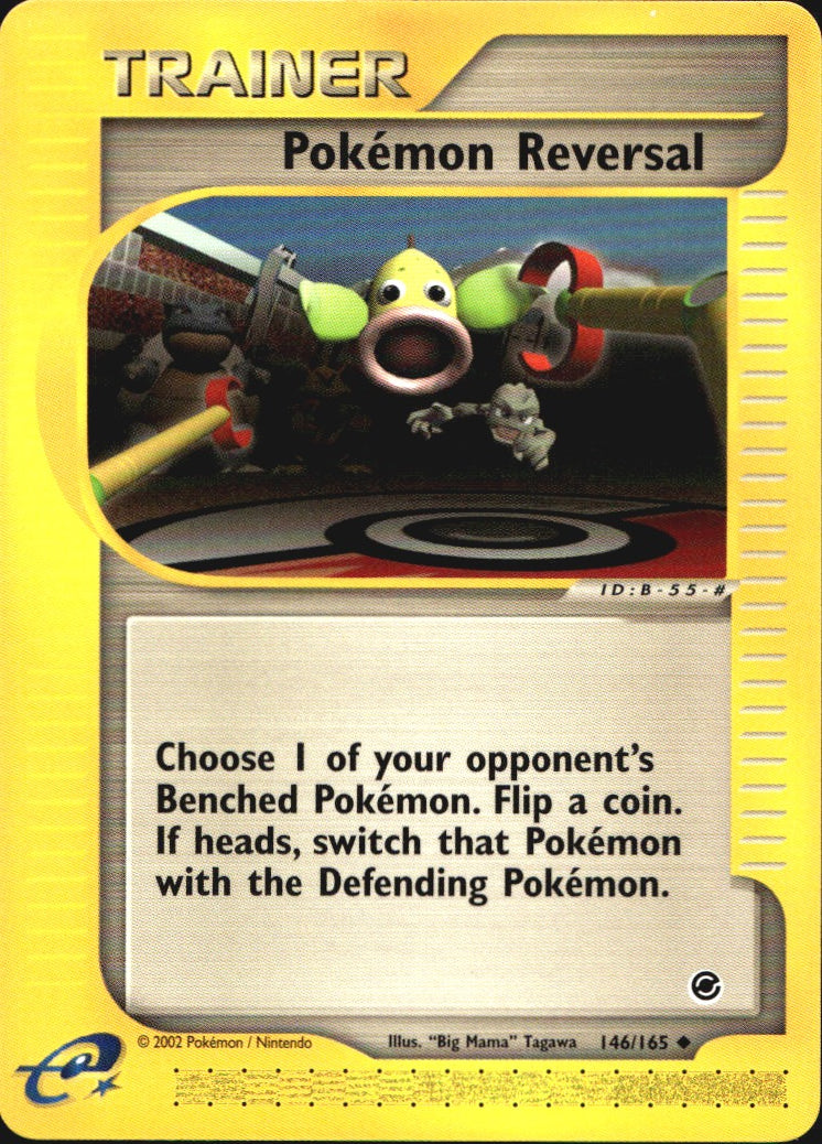 Pokemon Reversal 146/165 Uncommon Expedition Base Set Pokemon Near Mint