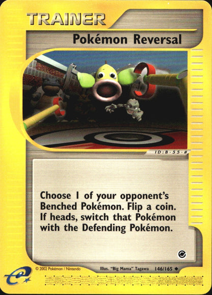 Pokemon Reversal 146/165 Uncommon Expedition Base Set Pokemon Near Mint