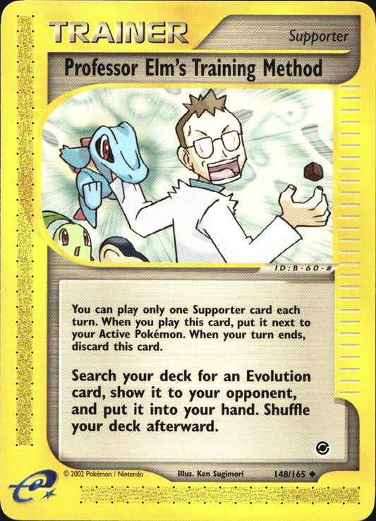 Professor Elm's Training Method 148/165 Uncommon Expedition Base Set Pokemon NM