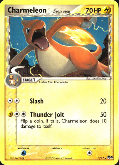 Charmeleon 5/17 Uncommon POP Series 5 Pokemon Near Mint