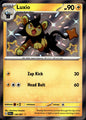Luxio 136/091 Shiny Rare Paldean Fates Pokemon Near Mint
