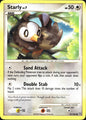 Starly 75/100 Common Stormfront Pokemon Near Mint