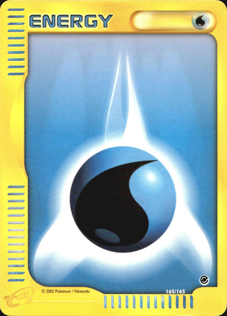 Water Energy 165/165 Expedition Base Set Pokemon Near Mint