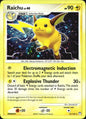 Raichu 15/123 Holo Rare Mysterious Treasures Pokemon Near Mint