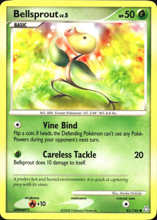 Bellsprout 85/146 Common Legends Awakened Pokemon Near Mint