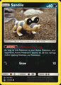 Sandile 113/214 Common Unbroken Bonds Pokemon Reverse Holo Near Mint