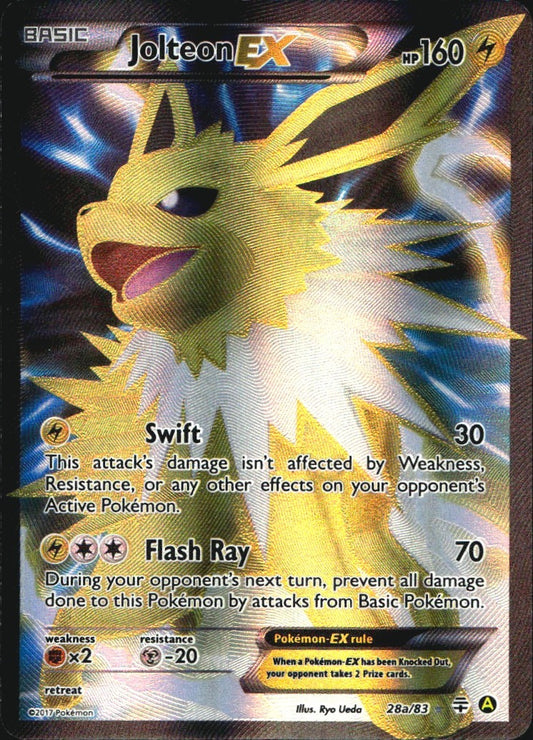 Jolteon EX 28a/83 Rare Ultra Generations Pokemon Near Mint