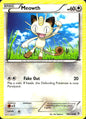 Meowth 106/149 Common Boundaries Crossed Pokemon Near Mint