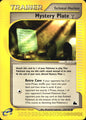 Mystery Plate γ 135/144 Uncommon Skyridge Pokemon Near Mint