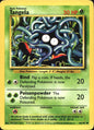 Tangela 66/102 Common Base Set Pokemon Near Mint