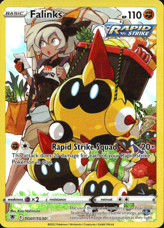 Falinks TG07/TG30 Holo Astral Radiance Trainer Gallery Pokemon NM