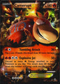 Camerupt EX 29/160 Holo EX Rare Primal Clash Pokemon Near Mint