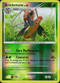 Kricketune 27/123 Rare Mysterious Treasures Pokemon Reverse Holo Near Mint
